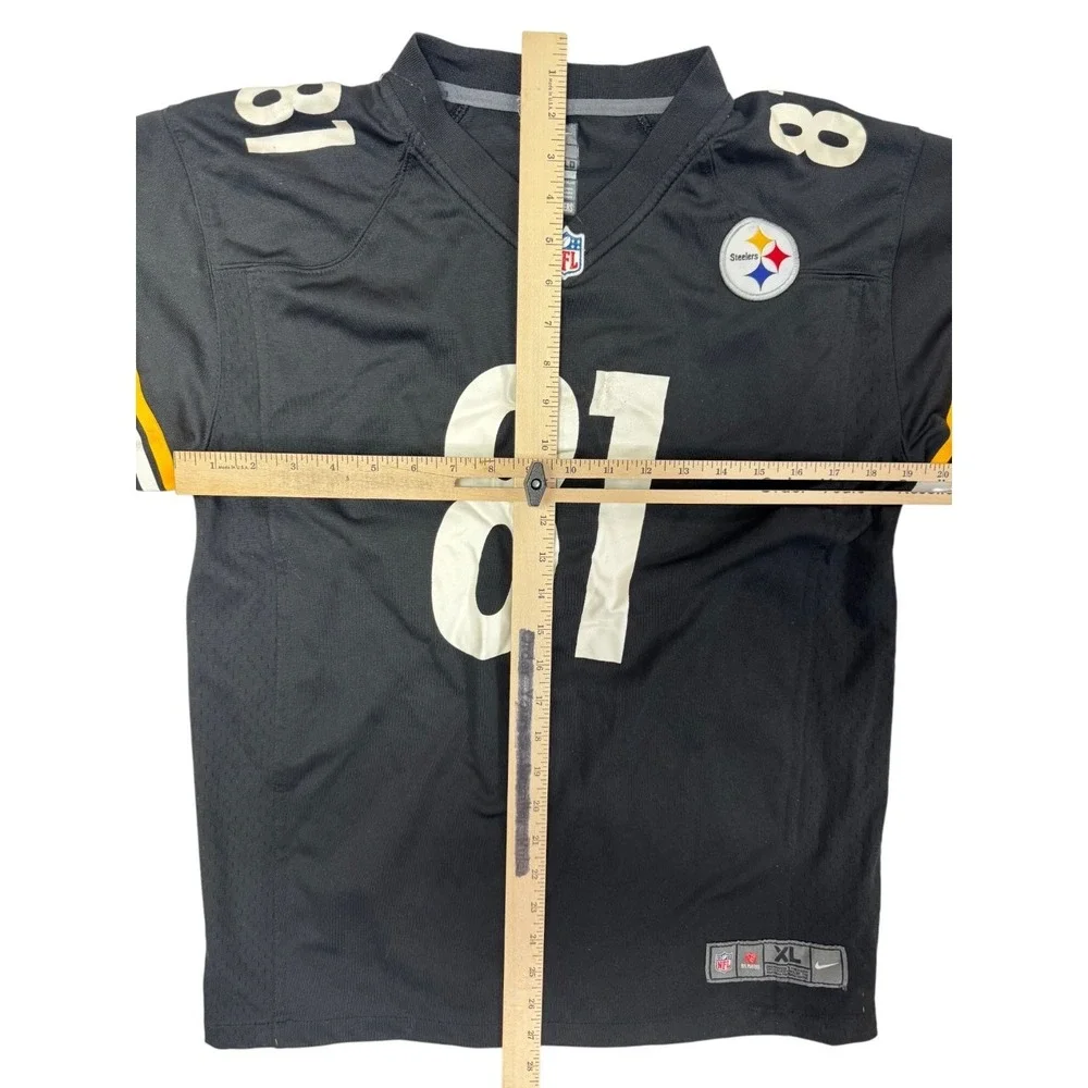 Pittsburgh Steelers Football Jersey Jesse James #81 Nike Youth XL